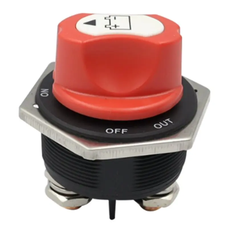 

ABAH-Car Battery Disconnecter Switch 300A DC 12V Power Isolator Cut Off Switch Kit For Truck For Motorcycle Boat