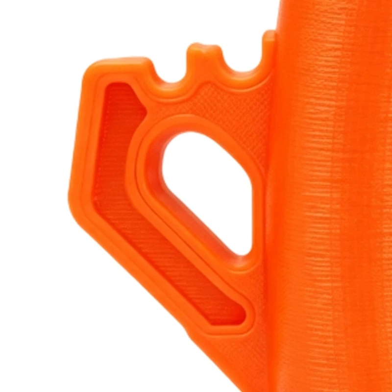 D5BE Campers Exterior Shower Holders Brackets with Curved ABS Cradle and Side Brace Design for Rinse Sprayer Support and Gear