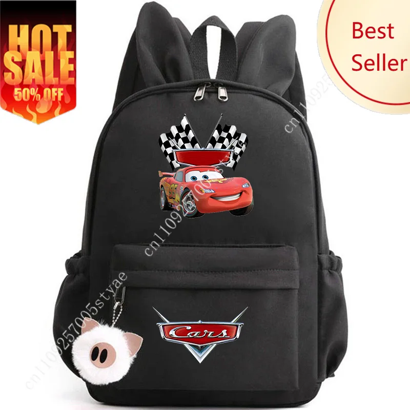 

Pixar Cars Lightning McQueen Backpack Rucksack School Bags Travel Backpacks Mochila