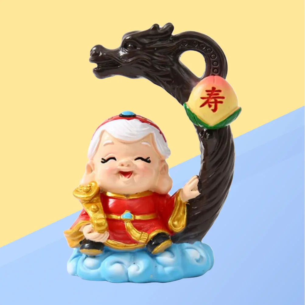 

Birthday Lady Decoration Anniversary Party Supplies Chinese Style Grandma Longevity God Cake