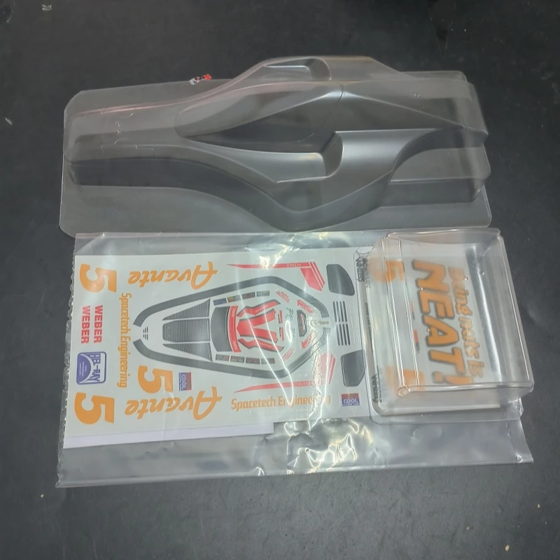 Coque transparente et feuille de décalcomanie pour Tamiya Avante, Mini camion version 1/10