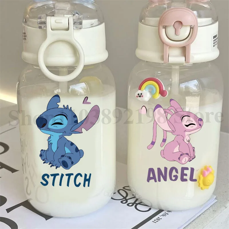 Lilo & Stitch UV DTF Transfer Sticker for Water Bottle 16oz Glass Cup Wraps Transfer Sticker Stitch Disney DIY Adhesive Stickers