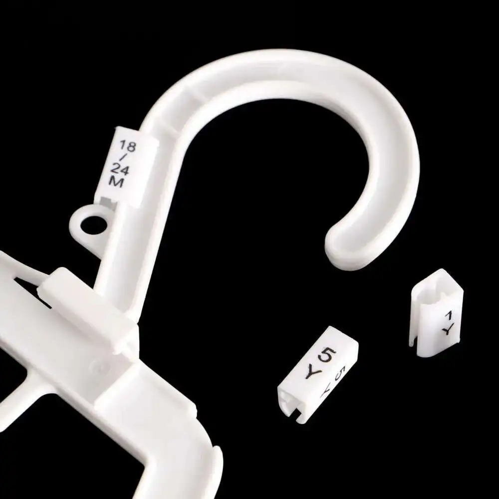 Picture 5: 20pcs Coat Hanger Size Cubes Babieswear Garment Clothes Marker Babies Size Cube