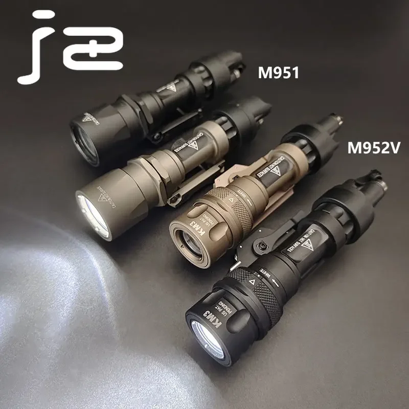 

M952V Strobe Flashlight Tactical M951 Scout Light 500 Lumens LED White Light QD Mount Picatinny Rail M600C M600B Weapon light