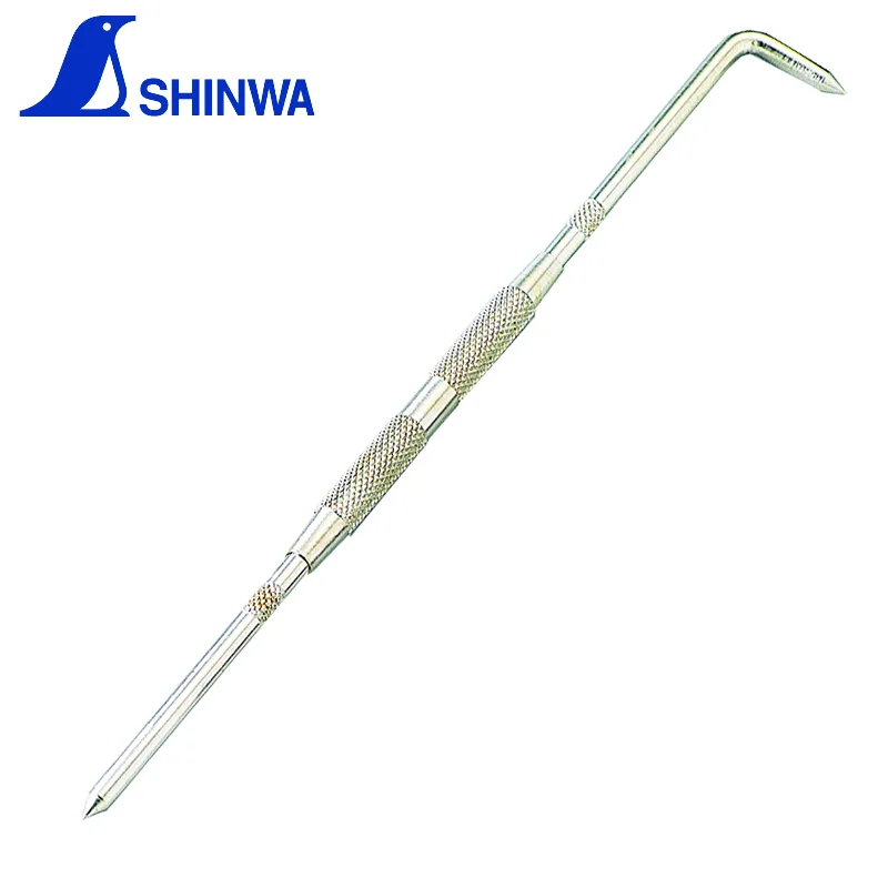 SHINWA Scribing Pen Needle Steel Scribe Tile Plate Marker Superhard Chip Easy Marking For General Metal Plastic Wood 1PCS