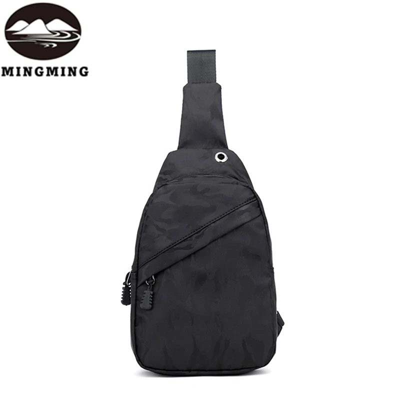 2024 Popular Chest Bag for Men Oxford Shoulder Small Bags Party Sports Travel Shopping Crossbody Sling Pouch Dropshipping