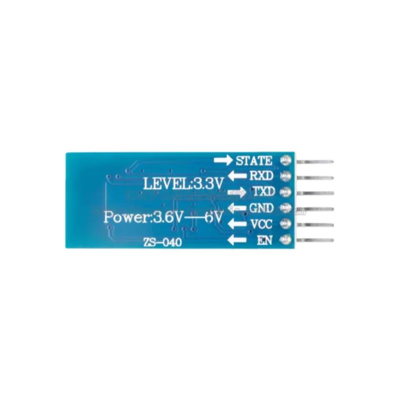 1pcs HC-05 Master-Slave Wireless Bluetooth Module Serial Transparent Communication with Reset Button