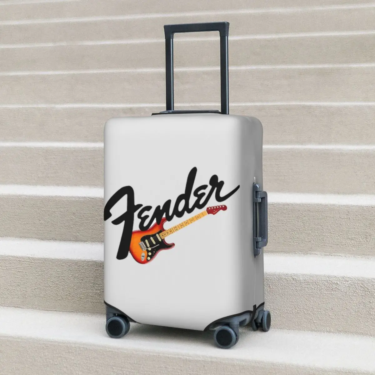 Классический защитный чехол для чемодана Fender Strat, эластичные защитные чехлы для дорожного багажа на 18-32 дюймов