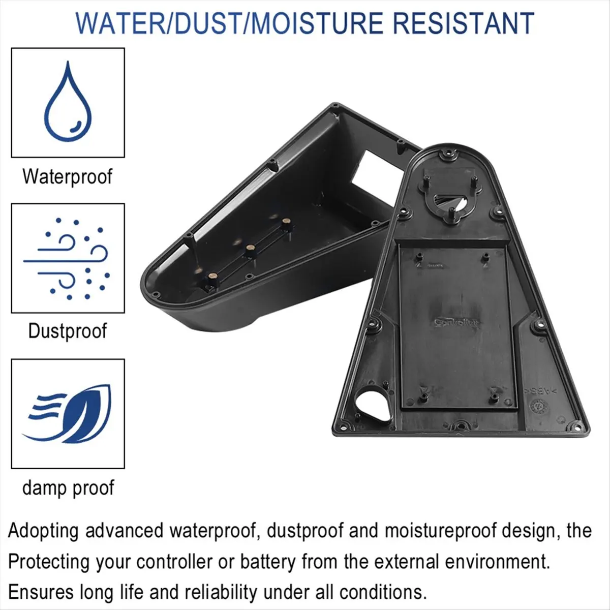 

ABME для блока управления электрическим скутером с передним отделением для контроллера, небольшими запасными частями и прокладкой для включения