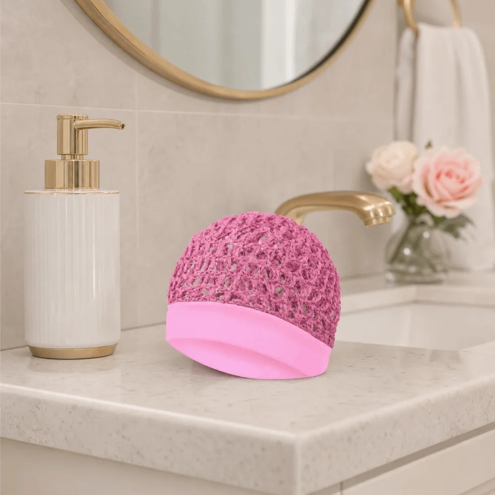 Protective Hairnet Crochet Mesh Hair Net Hollow Out Stretchy Wig Cap Ultra-Wide Band Mesh Nightcap Daily Hairdressing