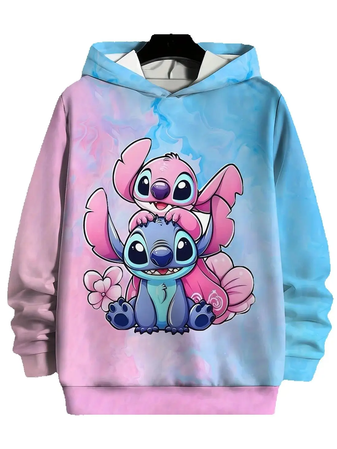 

Girl Boy Lilo and Stitch Sweatshirt Miniso Funny Anime Autum Winter Men Women Hoodie Manga 3D Oversize Unisex Pullover Hoodies