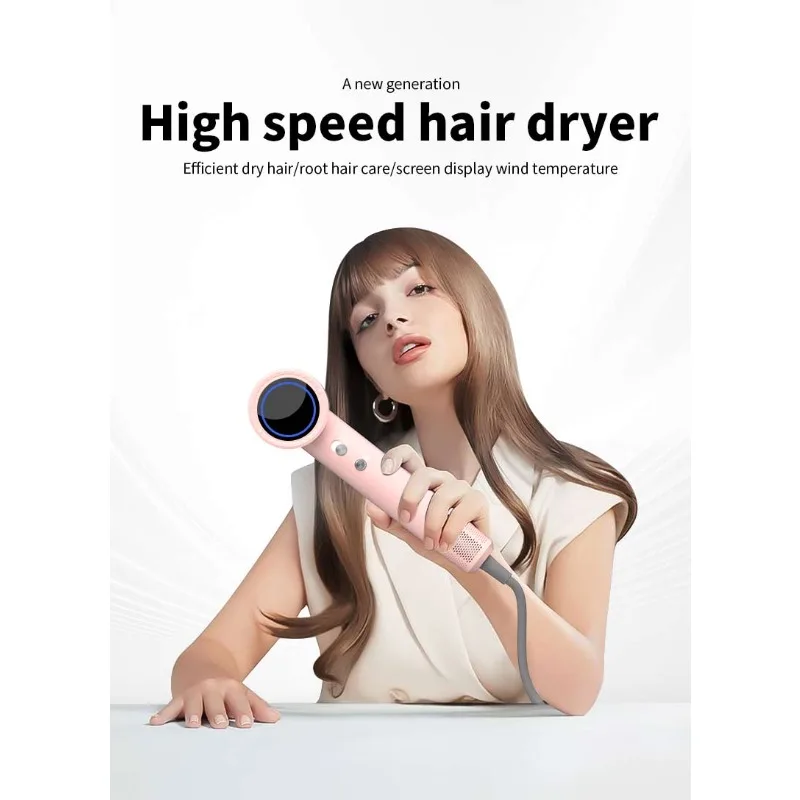 

High Speed Anion Hair Dryer Wind 110000 Turn Points Quick Dry Professional Hair Care Negative Ionic Blow Dryer