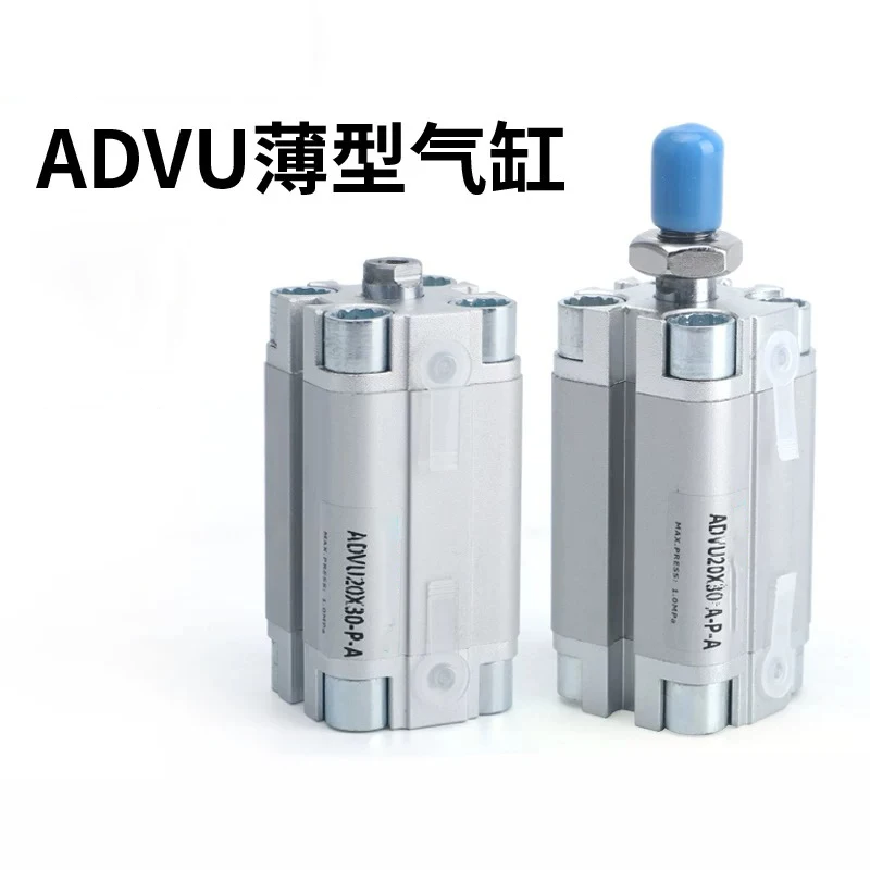 Compact cylinder ADVU-12-5-10-15-16-20-25-30-32-40-50-60-63-50-80-A-P-A ADVU AEVU ADVU-32-40-A-P-A ADVU-50-80-A-P-A ADVULQ