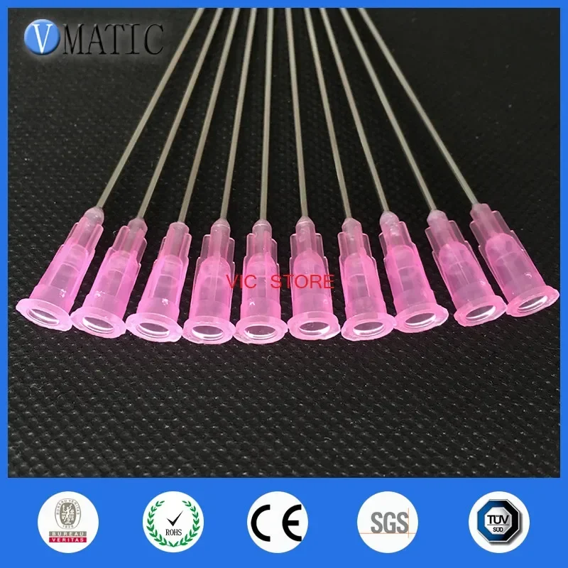 Free Shipping Quality 18G Blunt Tip Needle 10cm Long Liquid Dispenser Adhesive Glue 100mm Length Dispensing Needles