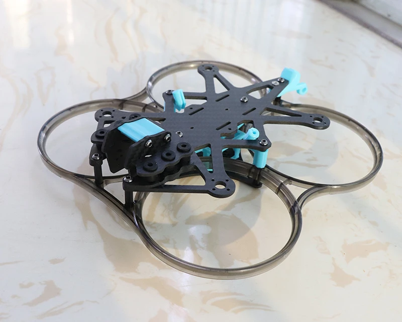 

HSKRC CC35 O4 3,5-дюймовый канальный вентилятор FPV Racing Drone Frame Комплект для 3D-печати из углеродного волокна для O4 PRO/O3/Analog HD Передача изображения