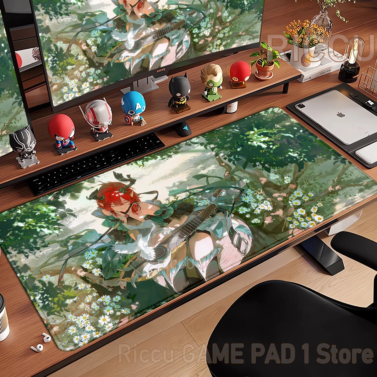 

HD Wuthering Waves CIACCONA Mouse Pad Keyboard Mouse stitch Mouse pad Desk Mats Gaming Accessories PC Parts XXL E-Sports Rug