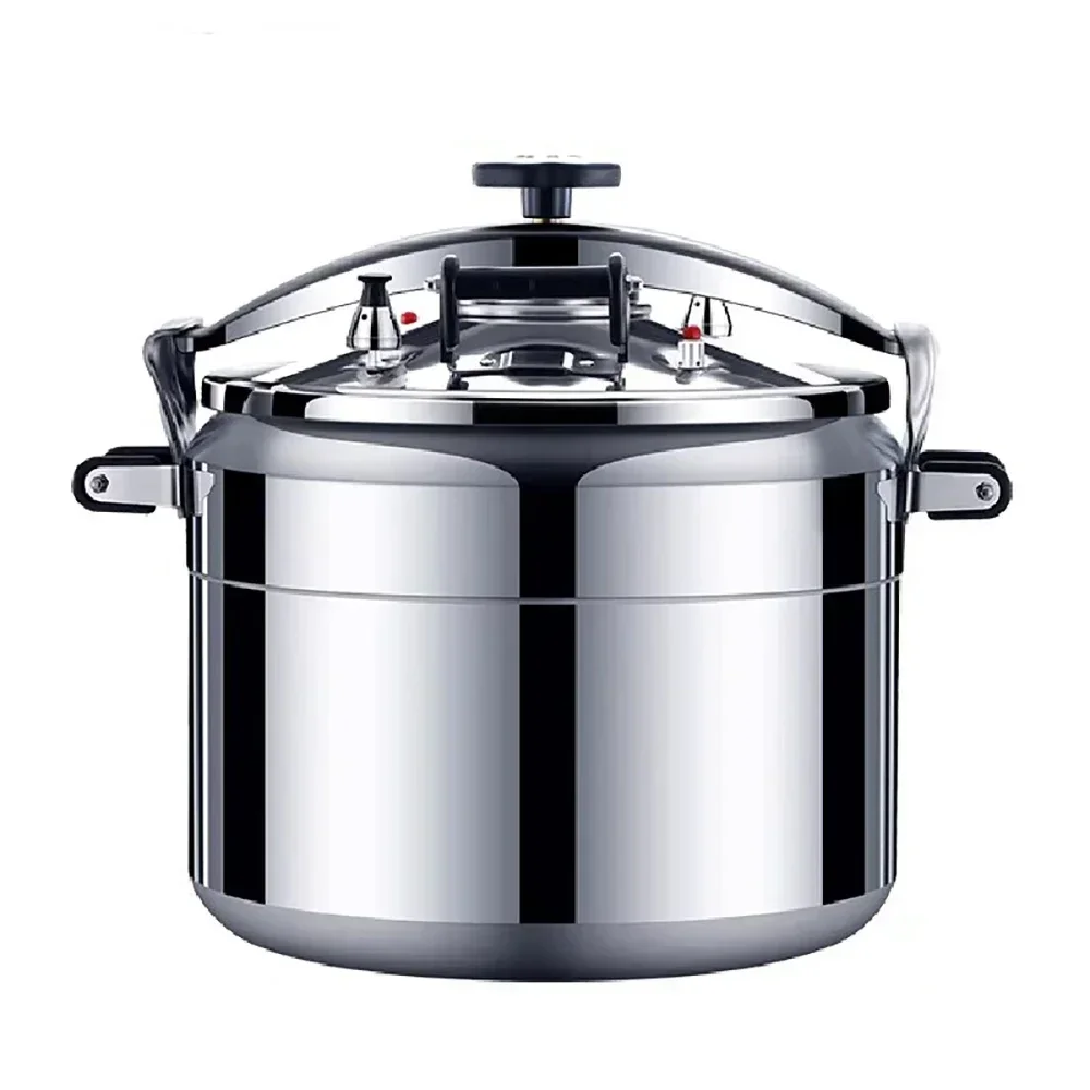 50L Commercial Pressure Cooker Thickened Large Capacity Gas Induction Cooker Universal Explosion-proof Household Pressure Cooker