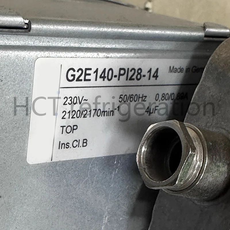 Original second-hand G2E140-PI28-14 230V 50/60Hz 0.80/0.89A 2120/2170r/min Fan