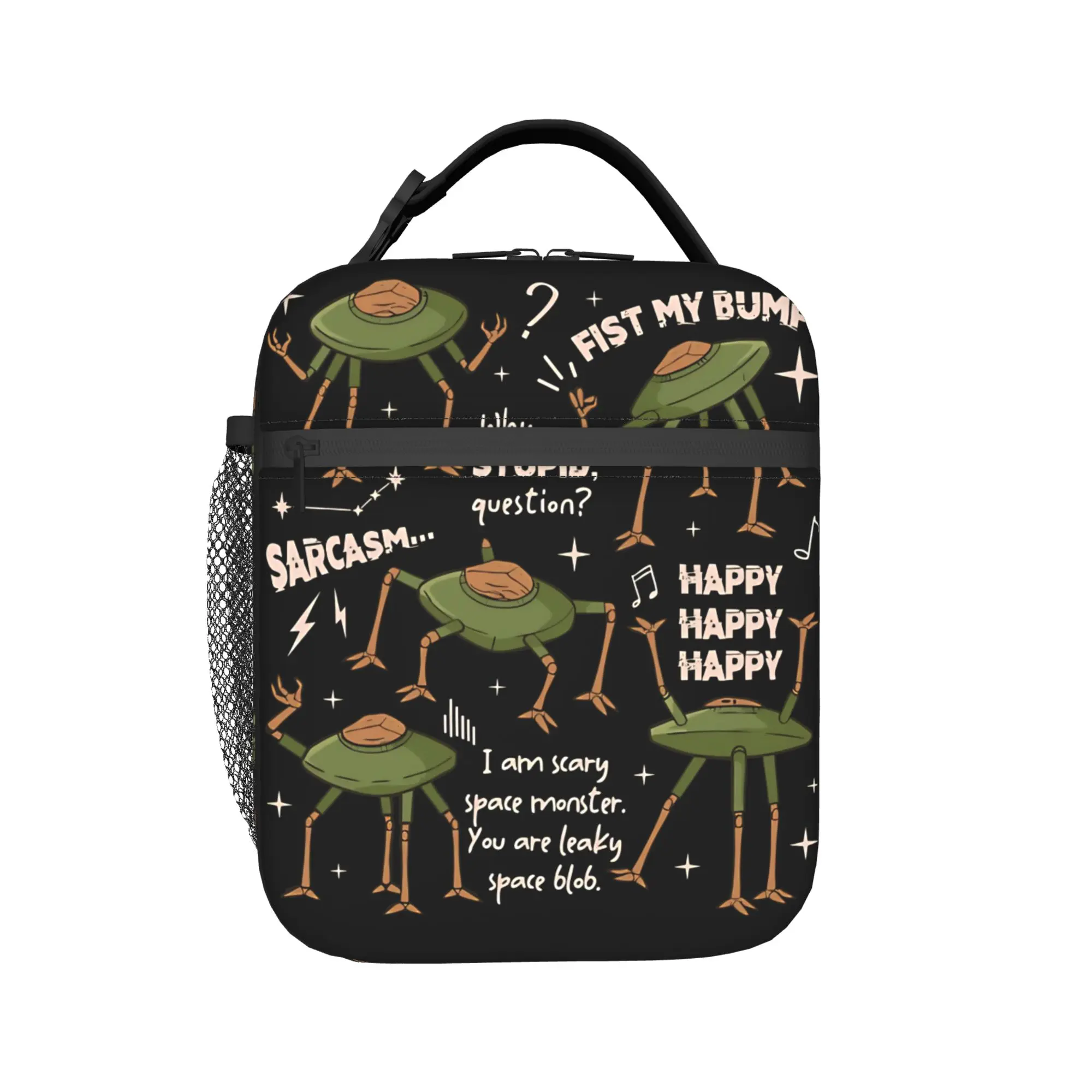 Rocky Project Hail Mary Funny Meme Lunch Bag For Girls  Designer Lunch Box Kawaii School Cooler Bag Thermal Tote Handbags