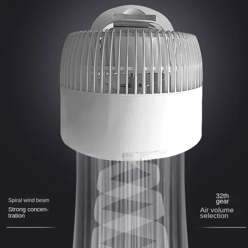 Smart Vertical Floor Fans com controle remoto, DC Energy-Saving, Black Swan, ventilador portátil, refrigeração, circulação de ar, elétrico, mudo