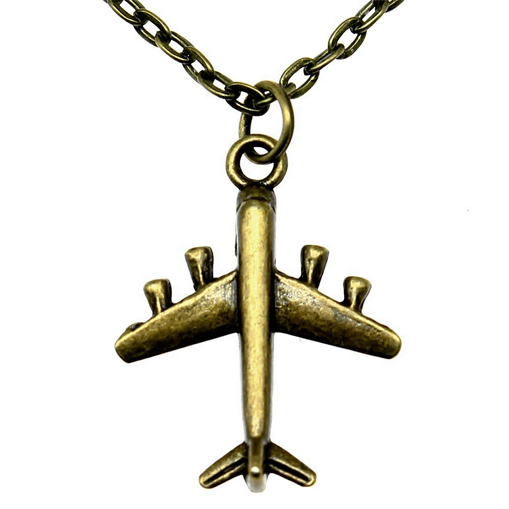 Necklaces With Pendant Father'S Day Necklace On The Neck 43Cm Chain Couples Necklace Space Aviation Travel