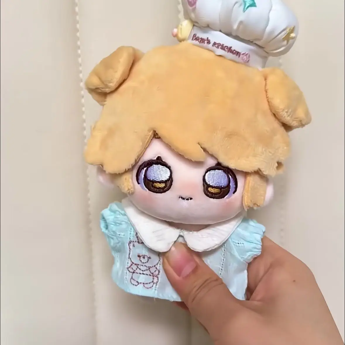 Game Identity Ⅴ Victor Grantz Postman Cute Nunu Body 10cm Plush Doll Pendant Toys Cosplay Keychain Dango Gift