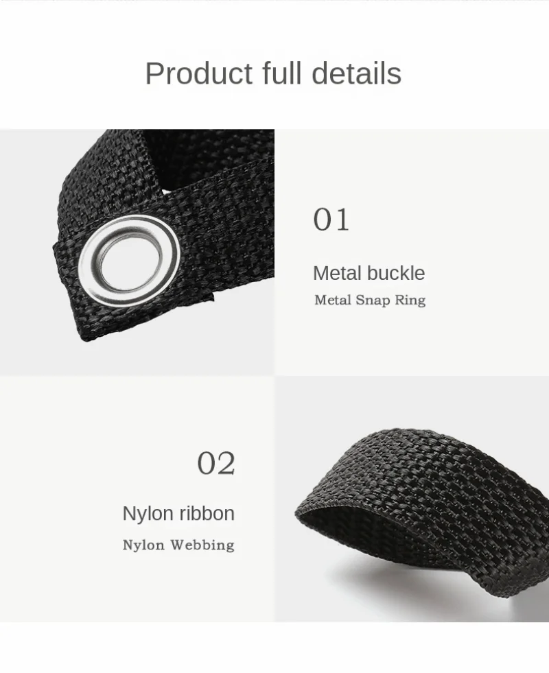Outdoor Camping Tent Stake Holder Tent Peg Accessorie Canopy Pole Fixing Buckle Webbing Buckle Fixing Buckle Multitool Bushcraft