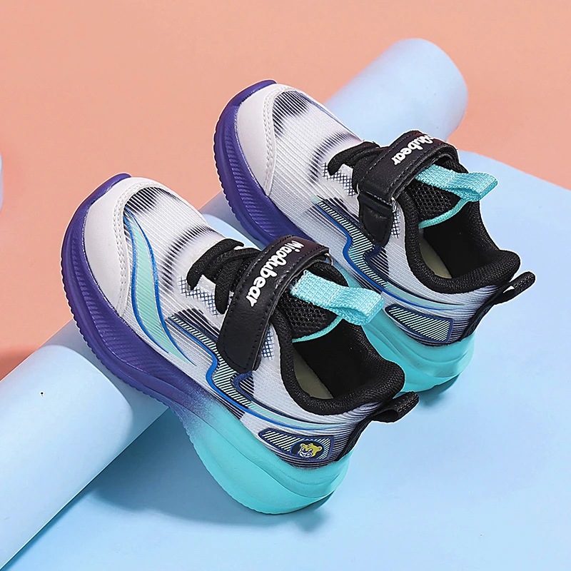 Smooth Minimal Children Board Footwear Lightweight Shock Absorb Sole Anti Collision Front Boys Girls Outdoor Versatile Sneakers