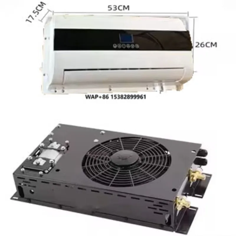 New Style Electric RV Air Conditioner Air Conditioning System 12V 24V  Truck Parking Air Conditioner