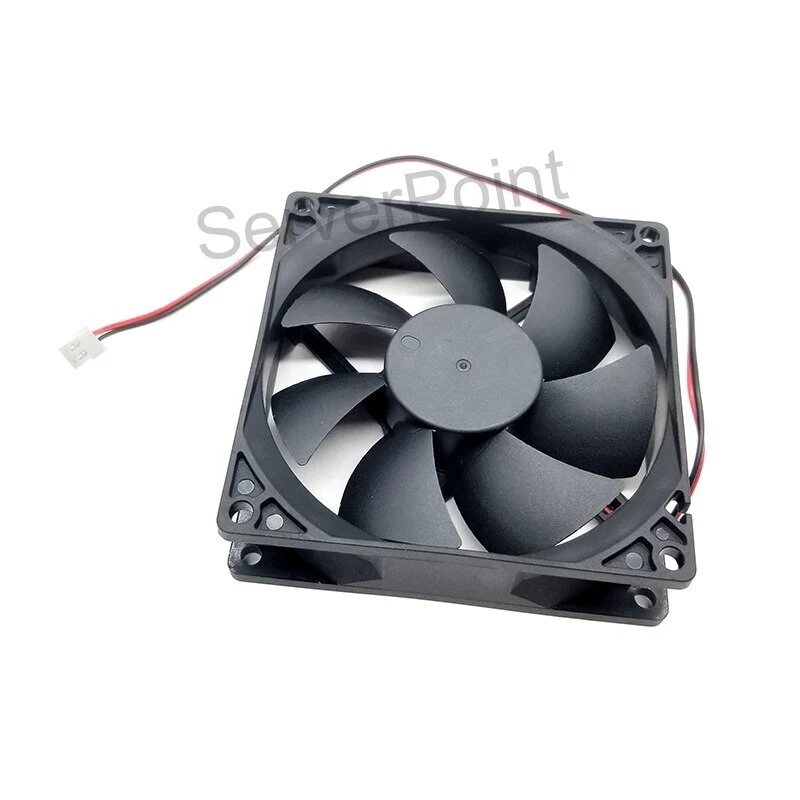 Original FOR EFS-09E24D DC 24V 0.30A 9025 9CM 2 Lines Server Square Cooling Fan