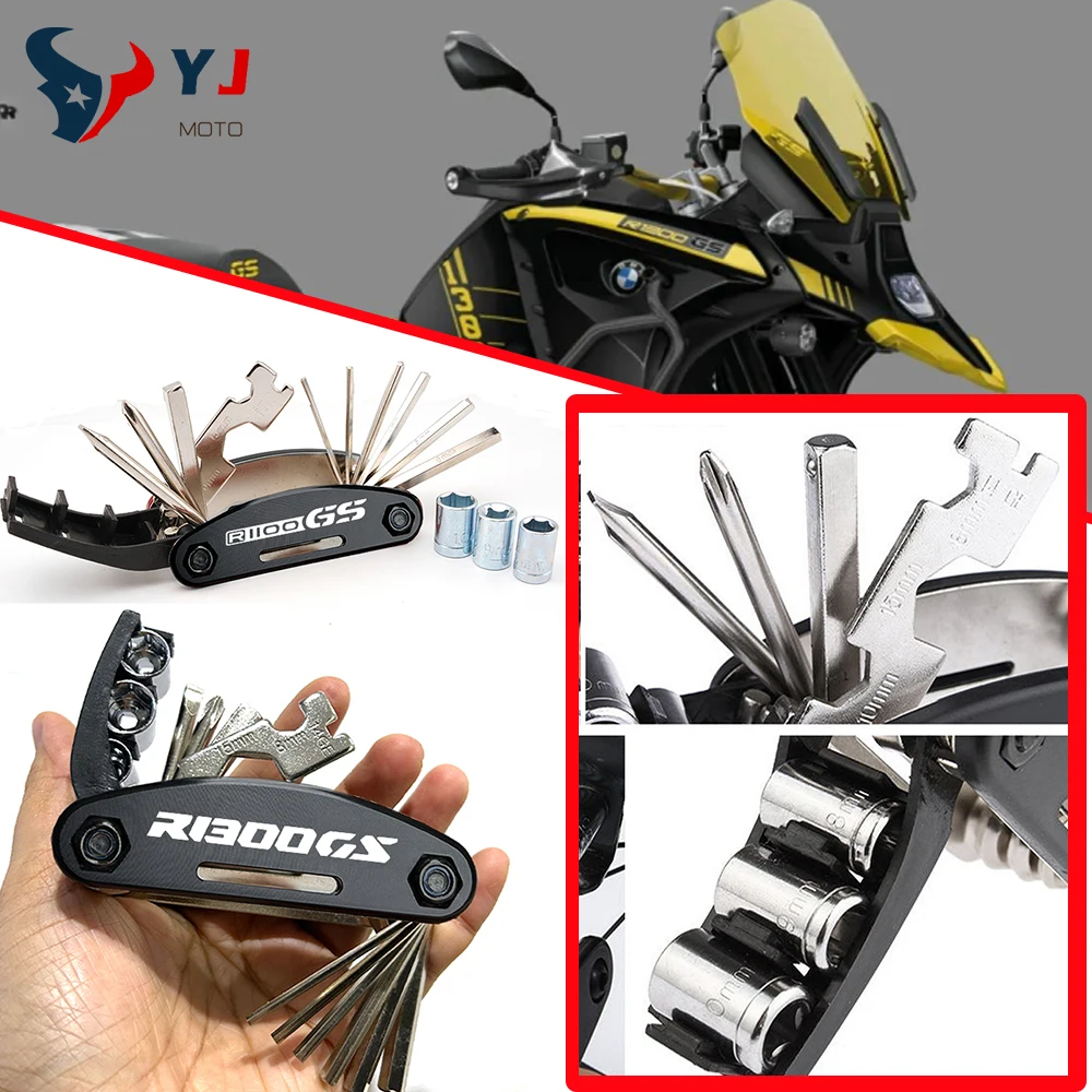 Moto Tool Wrench Screwdriver Set For BMW R1300GS R1200GS R1250GS Adventure R1150GS R1100GS R 1300 1250 1200 GS Tools Accessories