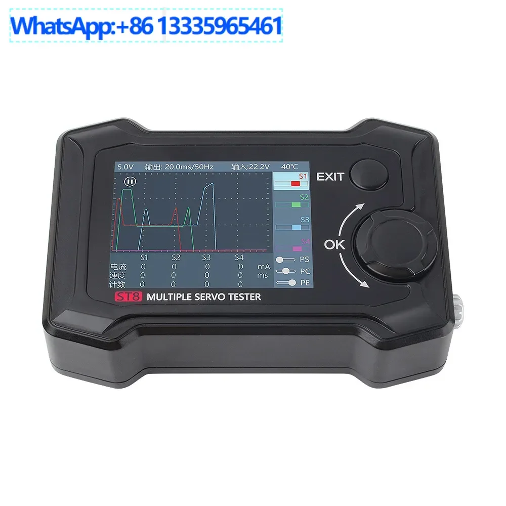 

ToolkitRC ST8 Специальный тестер сервопривода ШИМ PPM SBUS/8 Выход/5В-28В