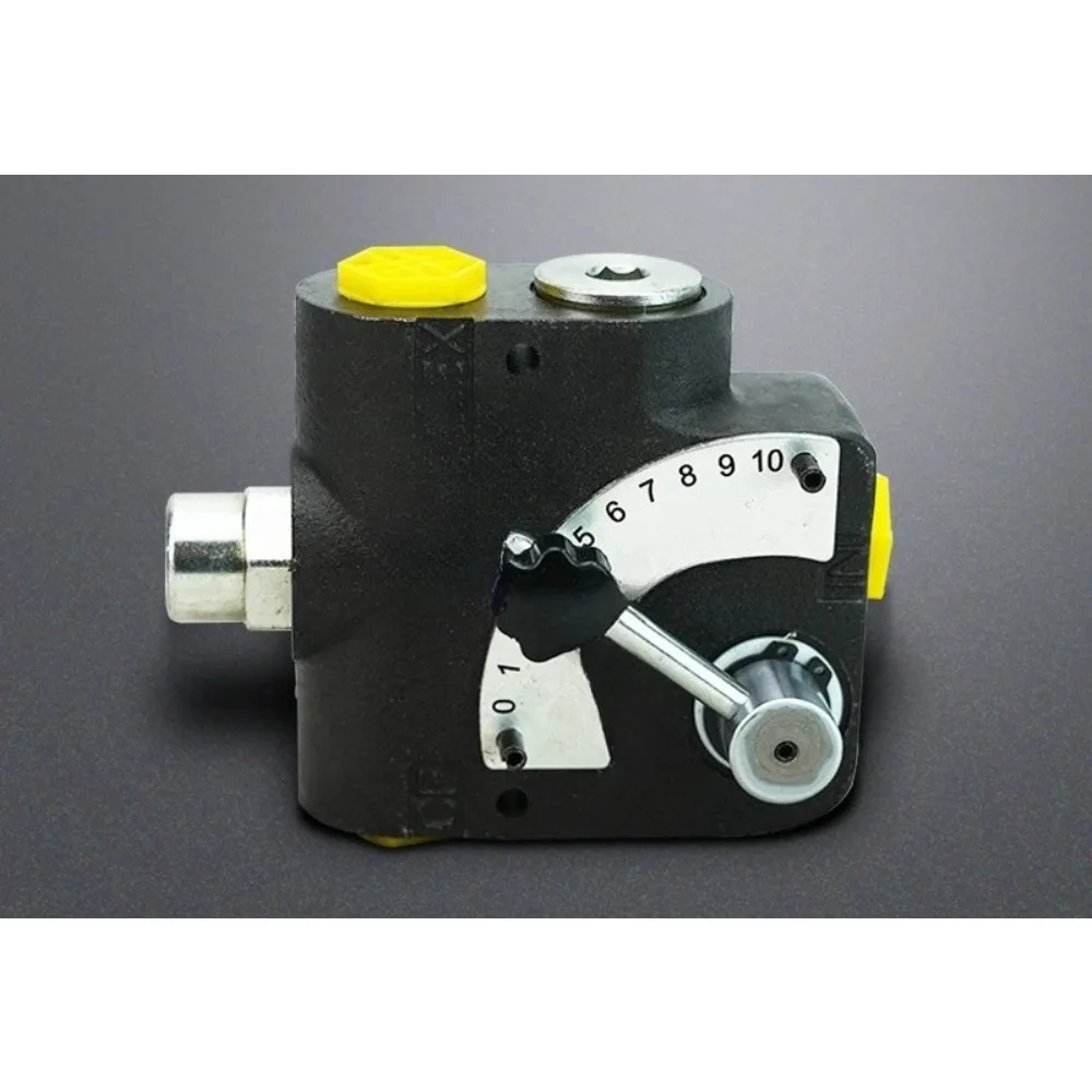 Speed control valve Flow control valve Stepless motor