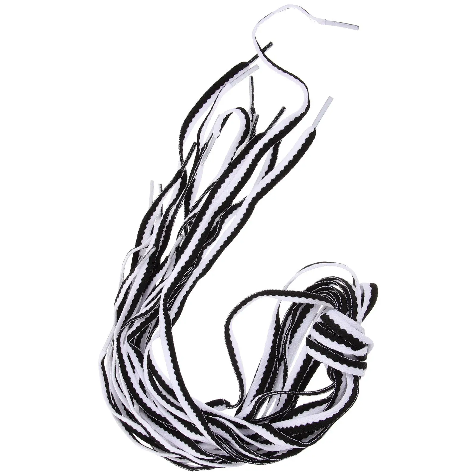 10pcs Laces Replacement Sneaker Shoelaces Sports Shoe String Sturdy Polyester Canvas Shoes Laces Reusable Flat Shoe Tie For Men
