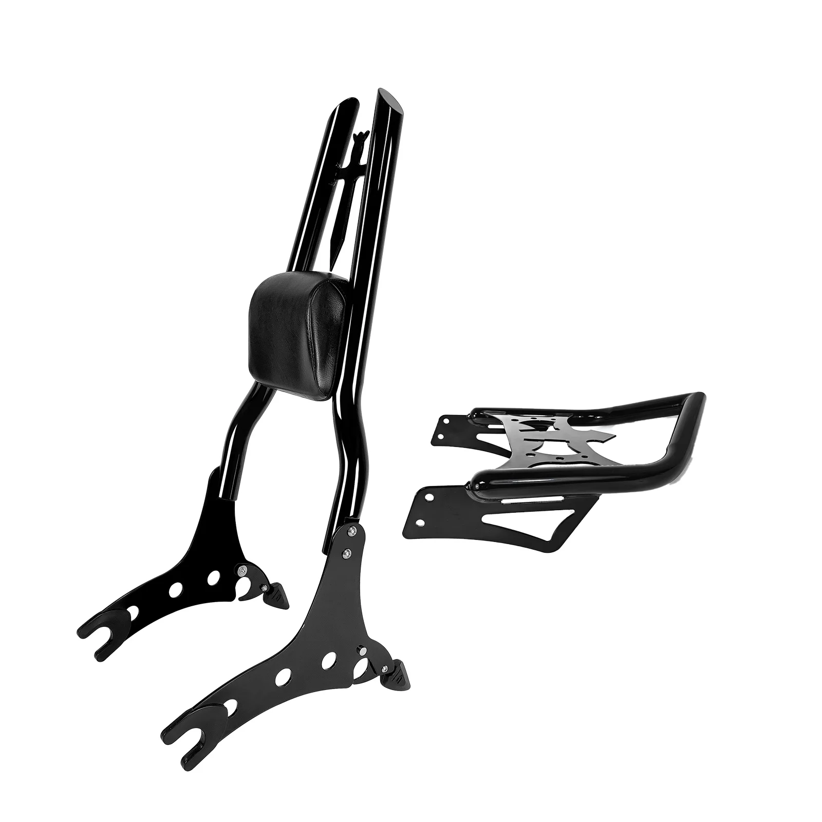 

Motorcycle Sissy Bar Passenger Backrest With Luggage Rack for Indian Chieftain Roadmaster Springfield Dark Horse 2014-2025