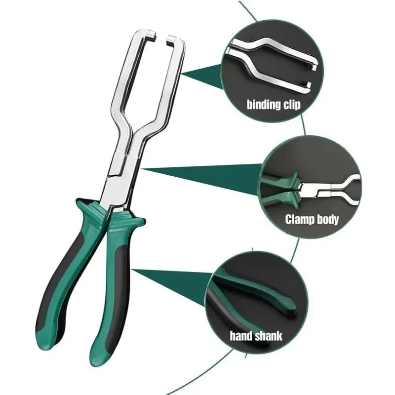 Fuel Line Pliers Special Petrol Clamp Steel Gasoline Pipe Joint Fittings Caliper Filter Hose Release Disconnect Car Repair Tool