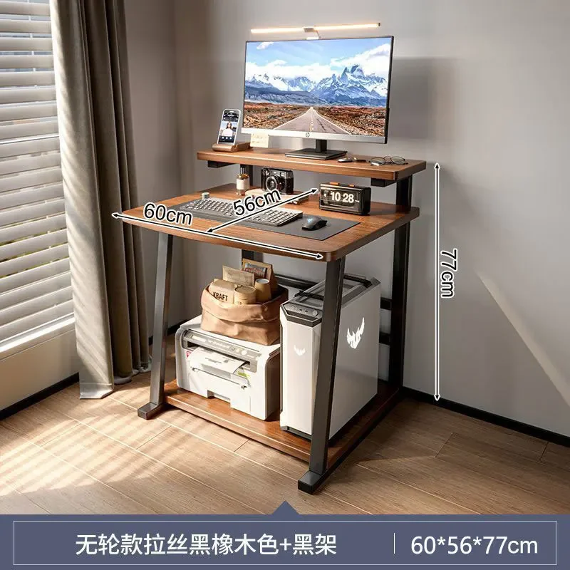 Desktop computer desk, removable bedroom bedside desk, small apartment notebook workbench