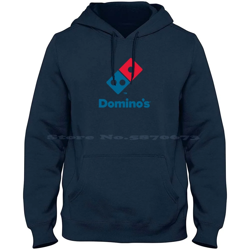 Dominoz 5 100% Pure Cotton Hoodie Tshirt Dominos Dominoz Pizza Piza Hut Krispy Kreme Logo Food Company Papa Johns