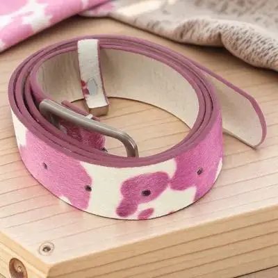 

Belts Western Belt For Women For Women Adjustable Animal Print Jeans Belt Western Style Pu Waist Band Blue