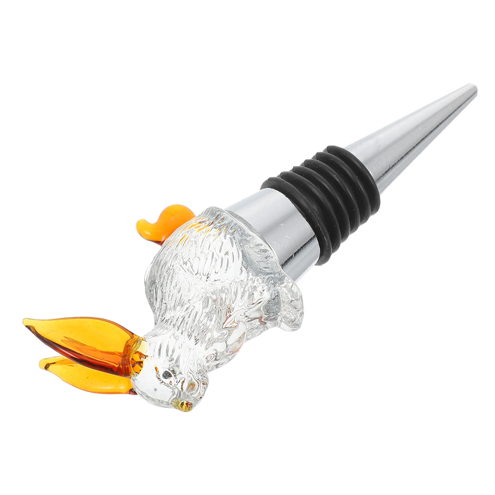 

Wine Stopper Reusable Glass Bottle Saver Decorative Sealing Stopper For Wine Party Home Bar Use