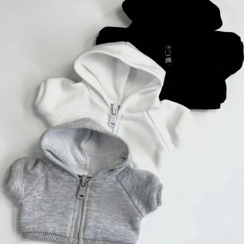 

10cm Cotton Doll Clothes Doll Clothes No Attribute Tide Brand Hooded Sweater Jacket