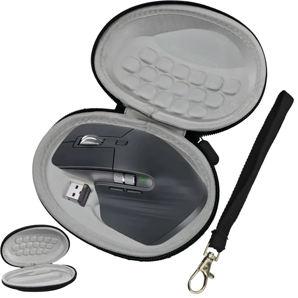 Protective Storage Mouse Bag Shell for Logitech MX Master 2S/3/3S Mice EVA Portable Hard Travel Dustproof Moisture-proof