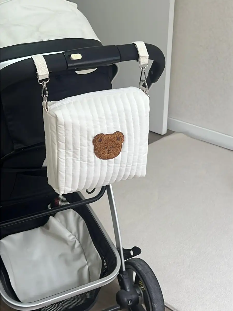

Baby stroller bag multifunctional bear mommy bag baby stroller accessory storage bag