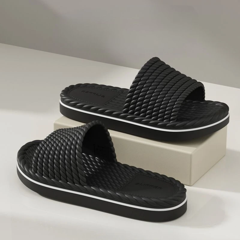 

Мужские тапочки на платформе для ванной комнаты, модная обувь высокого качества, удобные оригинальные повседневные дизайнерские роскошные забавные сандалии из ЭВА для мужчин