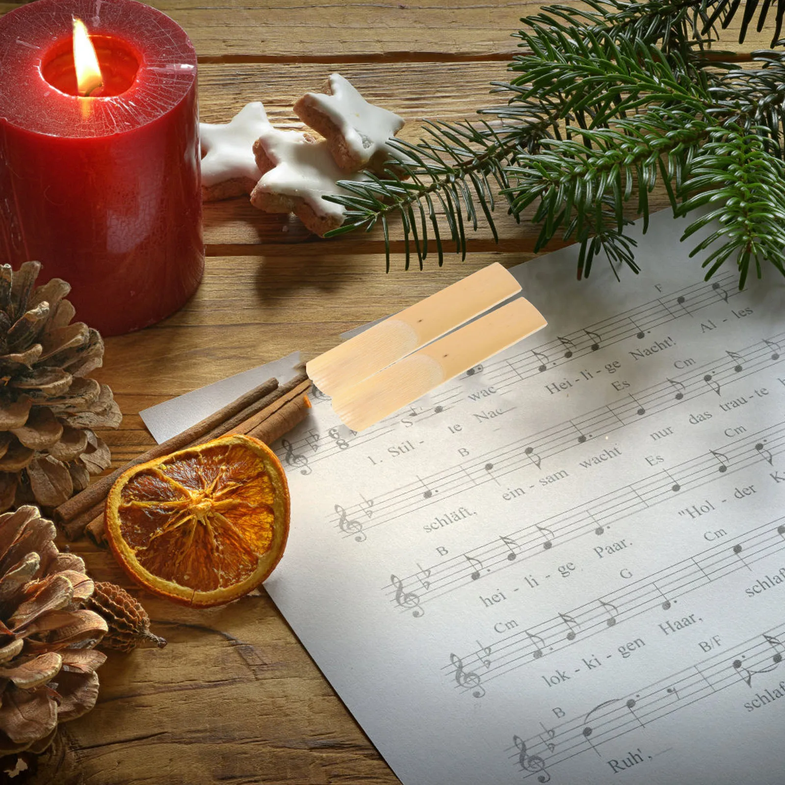 

10Pcs Clarinet Reeds for Performance B Flat Clarinet Reeds Beginner Friendly Skilled Player Suitable Rich Tone Consistent Sound