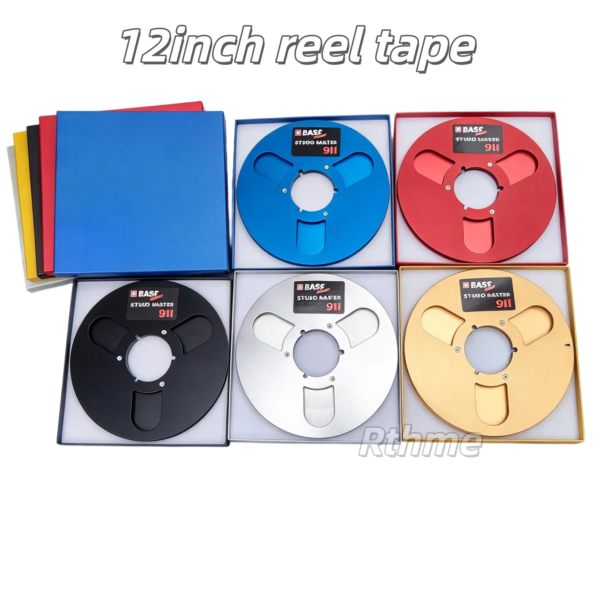 12-Inch 298mm Empty Aluminum Reel Tape Opener for Packaging Material Handling