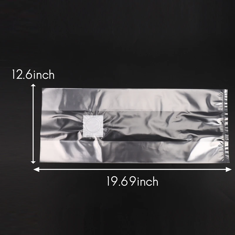 Bolsa de cultivo de hongos de piezas, 100 Mm x 320mm, bolsas de cultivo de setas de granja, bolsa presellable de alta temperatura, 500