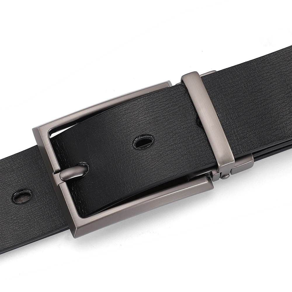 Pin Gesp Lederen Riemen voor Mannen Hoge Kwaliteit heren Lederen Riem Mannelijke Designer Tailleband Man Jeans Mode Luxe Merken 3.3 cm