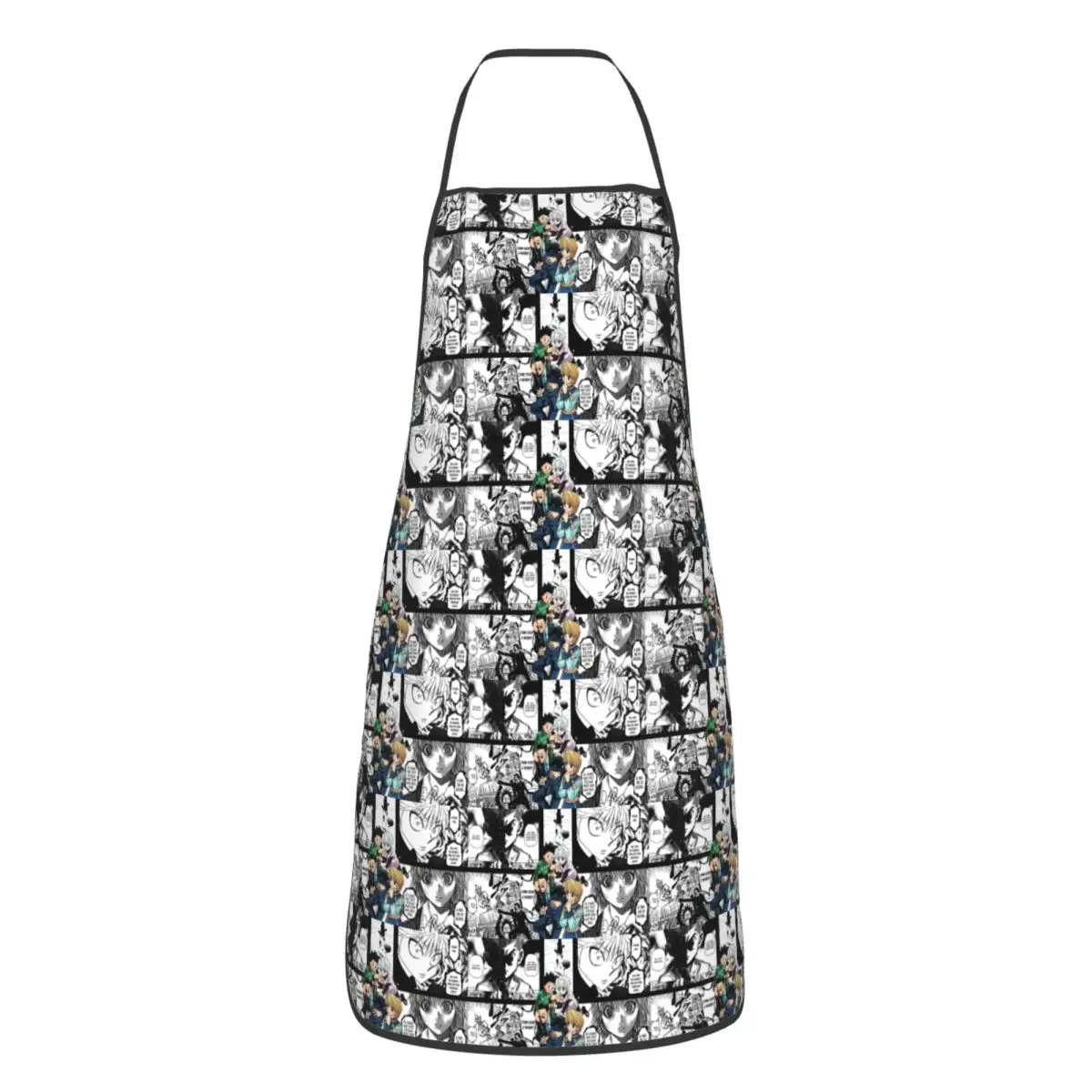 Hunter X Hunter Anime Apron Chef Baking Tablier Waterproof Bib Kitchen Cleaning Pinafore for Women Men Painting