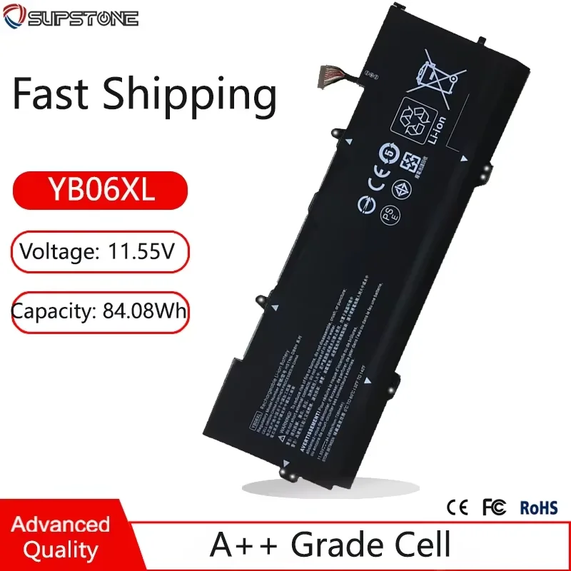 YB06XL TPN-Q200 928427-271 928372-856 Laptop Battery For HP Spectre X360 15-CH002TX CH013T CH070NZ CH034NG CH030 HSTNN-DB8H DB8V